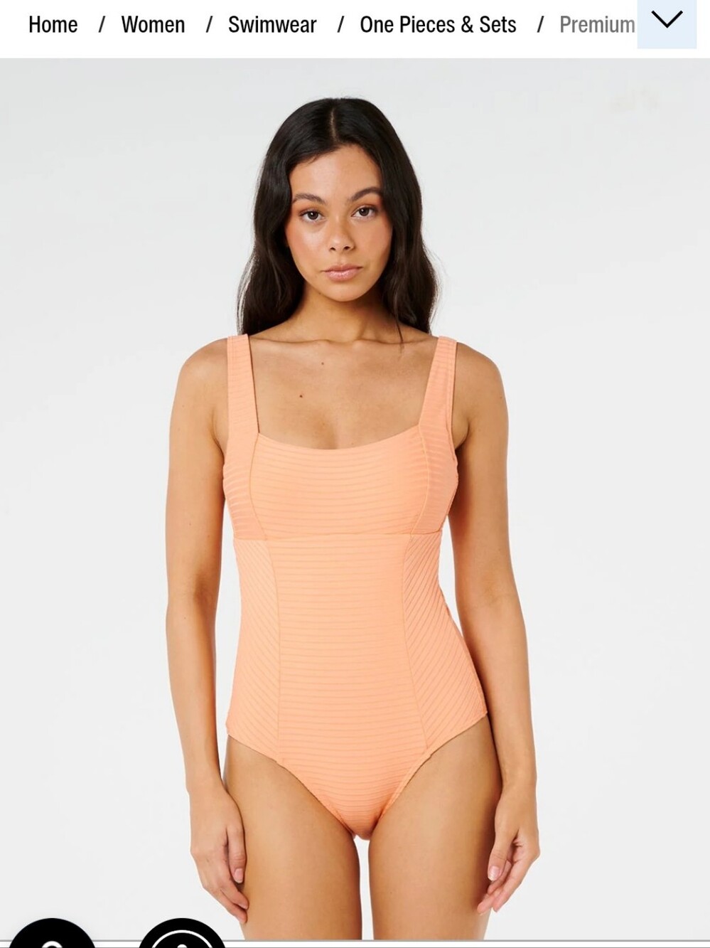 Rip Curl Women's Premium Surf One Piece Swimsuit Size S NWOT